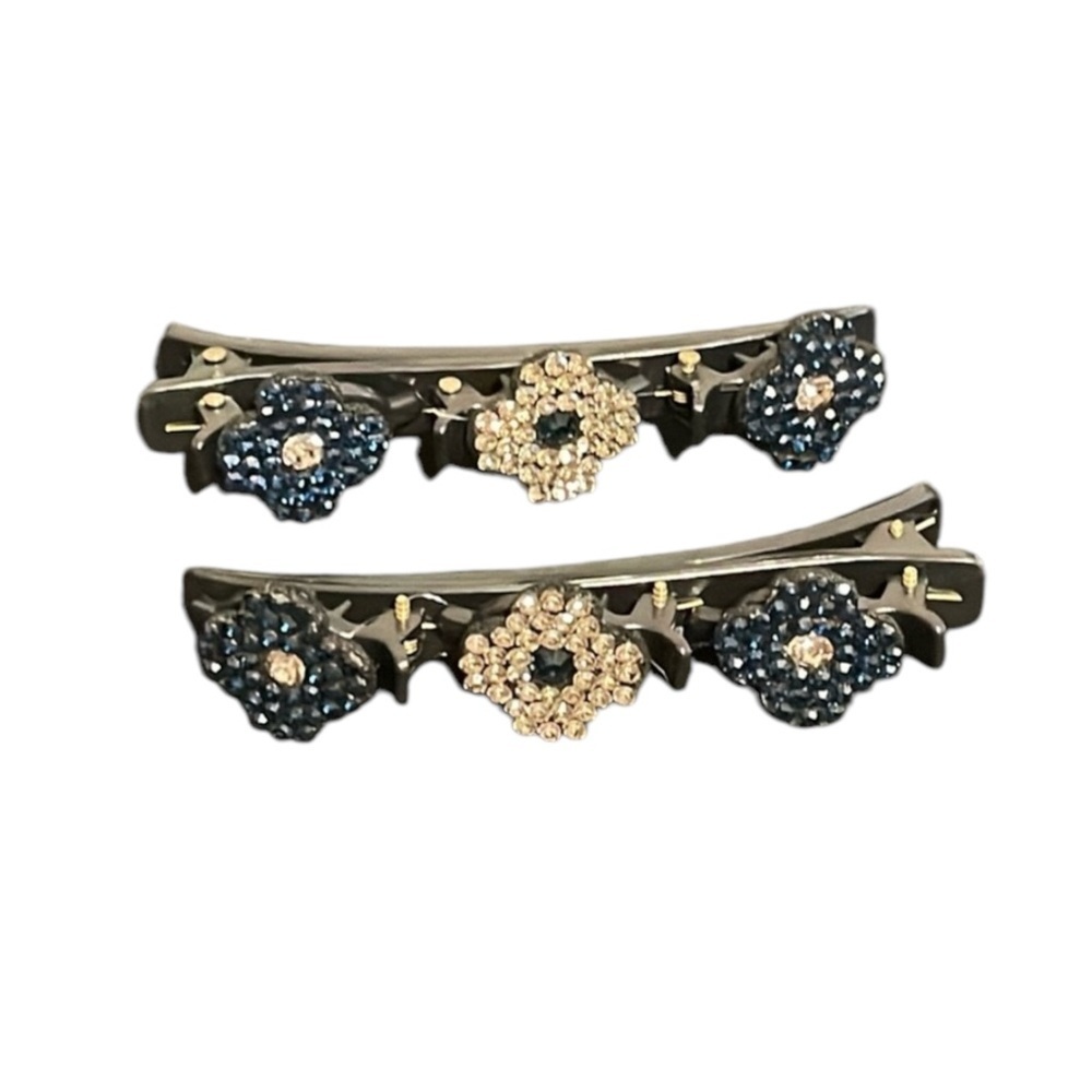 Elegant Floral Hair Clips
